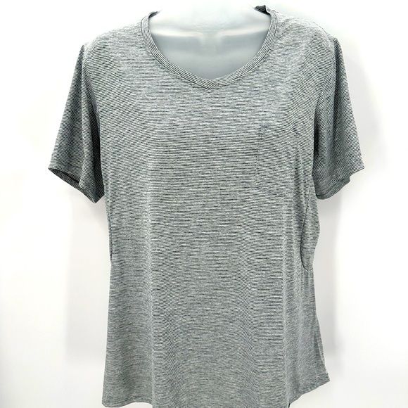 DAKINE Bike Jersey Womens Large L Short Sleeve Heathered Gray Mountain Biking - Picture 1 of 10